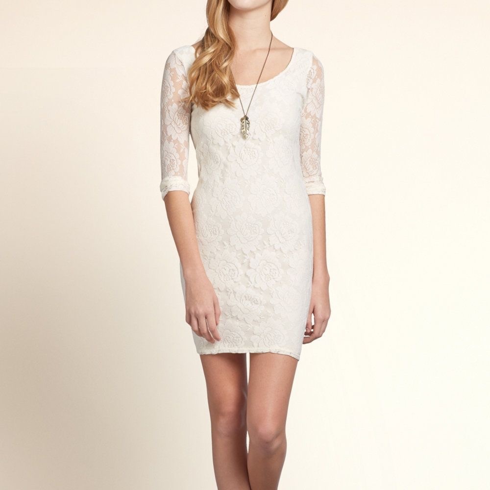 Hollister West Street Lace Bodycon Dress